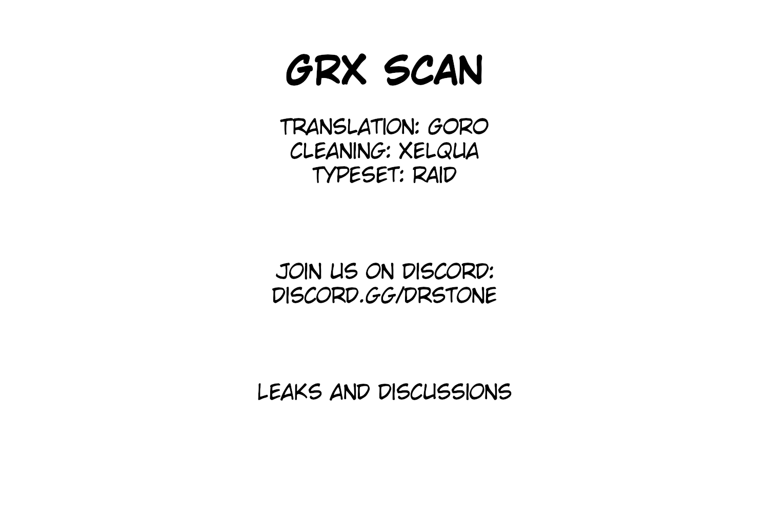 Dr.Stone Chapter 218 image 01